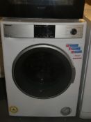 Sharp ESHDB8147WO8 +6KG 1400RPM Under the Counter Washer Dryer in White and Stainless Steel 12
