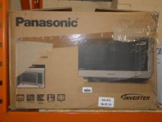 Boxed Pansonic Inverter Silver Microwave Oven