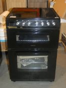 Servis DC60B Double Electric Oven with Four Ring Electric Hob 12 Months Manufacturers Warranty