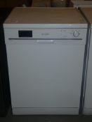 Sharp QW-F471W AA Rated Digital Display Freestanding Dishwasher 12 Months Manufacturers Warranty RRP