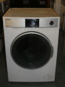 Sharp ESHDB8147WO8 +6KG 1400RPM Under the Counter Washer Dryer in White and Stainless Steel 12
