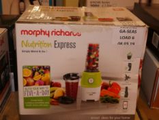 Boxed Morphy Richards Nutritional Drinks Maker RRP £65