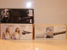 Lot to Contain 3 Boxed Assorted Hair Care Products To Include Babyliss Effortless Wave Hair