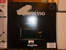 Boxed Nespresso Magimix Cappuccino Coffee Maker RRP £130