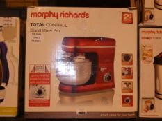 Boxed Morphy Richards Stand Mixer Pro RRP £120