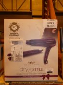 Boxed Nicky Clarke Hair Dryer and Straightener Pack
