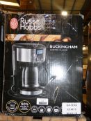 Boxed Russell Hobbs Buckingham Coffee Maker RRP £50