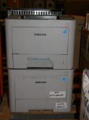 Lot to Contain 2 Samsung Monochrome Laser Printers