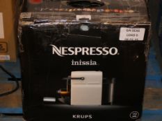 Boxed Nespresso Krups Capsule Cappuccino Coffee Maker RRP £130