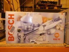 Boxed Bosch 600W Hand Mixer RRP £60