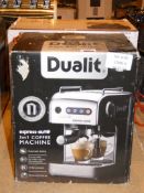 Boxed Dualit 3in1 Coffee Machine RRP£150