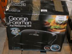 Boxed George Foreman Family 5 Portion Health Grill RRP £50