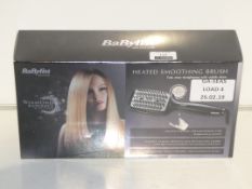 Boxed Babyliss Heated Smoothing Brush RRP £60