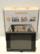 Boxed Lenko Black 8 Inch Digital Photo Frame 2GB Memory USB and SD Card Slot RRP £60