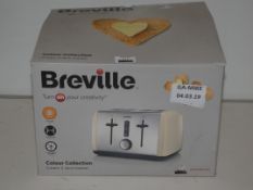 Boxed Breville Colour Collection Cream 4 Slice Toaster RRP £60