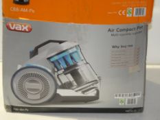 Boxed Vax Air Compact Pet Cylinder Vacuum Cleaner RRP £60