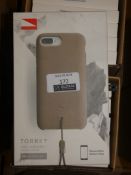 Boxed Torrey Grey Designer Iphone 7 and 8+ Cases RRP £40 Each