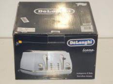 Boxed Delonghi Icona Vintage 4 Slice Toaster RRP £65