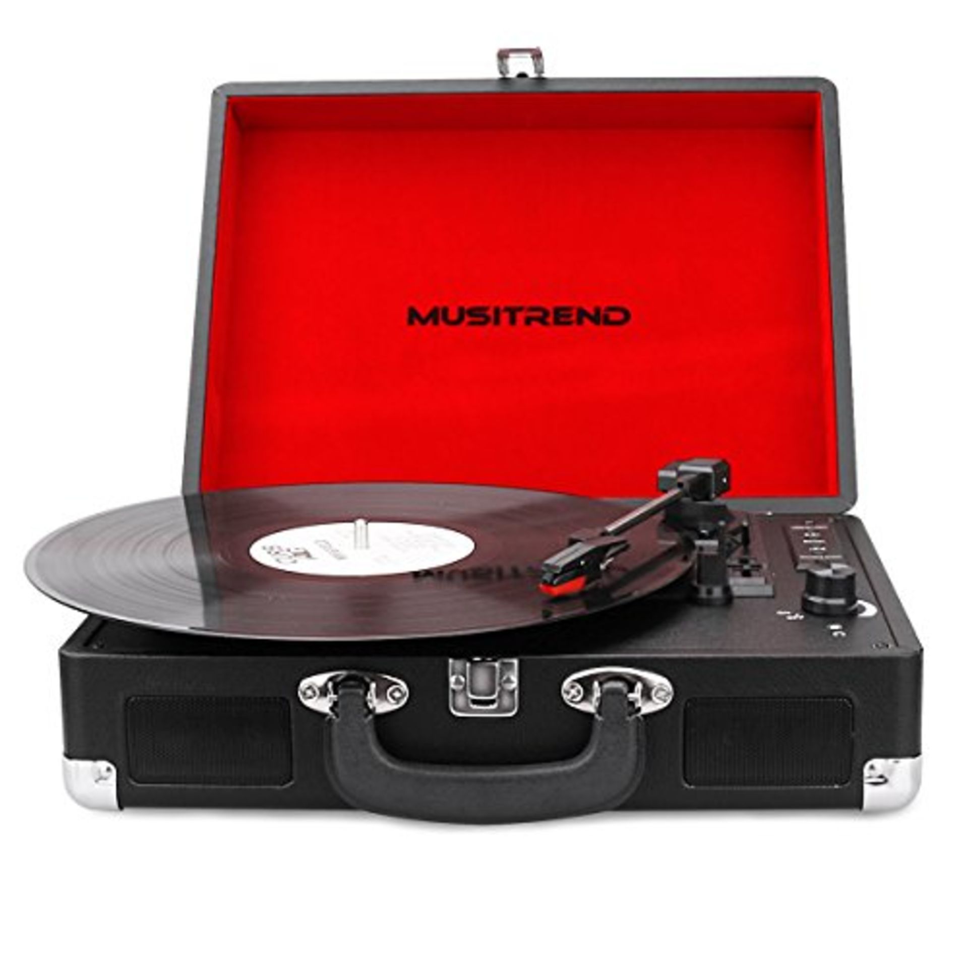Boxed Brand New Musitrend Vinyl Turntable Record Player RRP £50