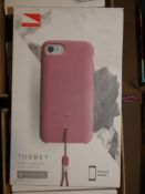 Boxed Iphone 7 and 8+ Torrey Designer Phone Cases in Pink RRP £40 Each