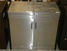 Hostess Heated Buffet Food Server in Stainless Steel Effect Metal Finish RRP £200