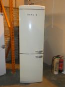 Servis C60185NFCL Retro Style 60/40 Split Freestanding Fridge Freezer in Cream RRP £550