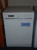 Sharp QW-G472W AA Rated Digital Display Freestanding Dishwasher in White RRP £200