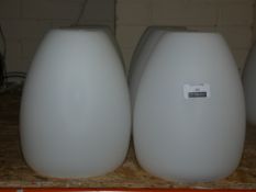 Lot to Contain 6 Glass Designer Lamp Shades