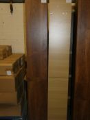 Lot to Contain 3 Assorted Wenge and Light Oak Bathroom Cabinets RRP £100 Each