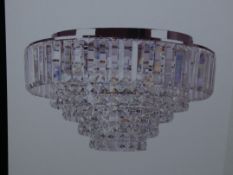 Boxed Home Collection Sophia Flush Ceiling Light RRP £95