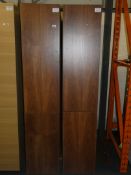 Lot to Contain 5 Wenge 2 Door Bathstore and Bathroom Cabinets RRP £100