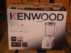 Boxed Kenwood Glass Jug Blender RRP £60 (Viewing Is Highly Recommended)