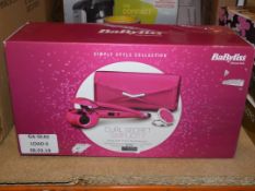 Lot to Contain 2 Boxed Babyliss Hair Curlers RRP £120 Each (Viewing Is Highly Recommended)