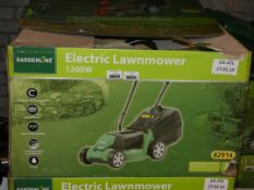 Boxed Gardenline 1200W Electric Lawnmower (Viewing Is Highly Recommended)
