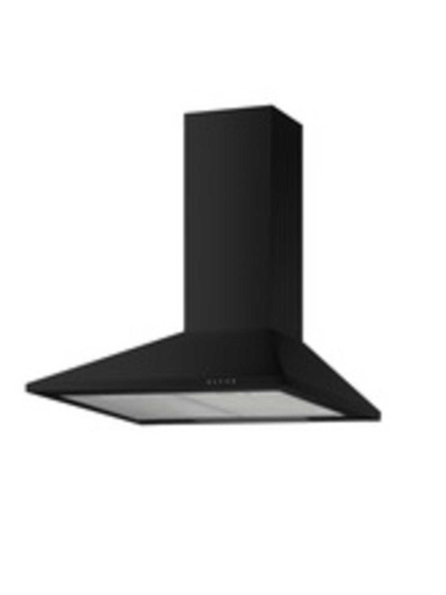 Boxed CHIM60BKPF Chimney Cooker Hood In Black (Viewing Is Highly Recommended)