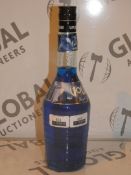 Lot to Contain 6 Brand New Bottles of Blue Italian Liqueur RRP £30 Each