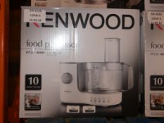 Boxed Kenwood FP120 400W Food Mixer RRP £40 (Viewing Is Highly Recommended)