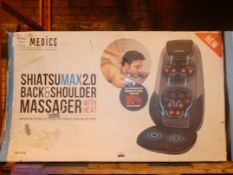 Boxed Homedics Back and Shoulder Massager With Heat (Viewing Is Highly Recommended)