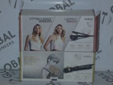 Lot to Contain 2 Boxed Babyliss Haircare Products To Include Hair Petite Volumising Hair Brushes and