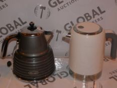 Lot to Contain 2 Assorted Delonghi Breville 1.5L Cordless Jug Kettles (Viewing Is Highly