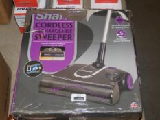 Boxed Shark Cordless Rechargable Sweeper RRP £70 (Viewing Is Highly Recommended)