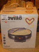 Lot to Contain 2 Boxed Breville Traditional Crepe Makers RRP £50 Each (Viewing Is Highly