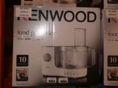 Boxed Kenwood FP120 400W Food Mixer RRP £40 (Viewing Is Highly Recommended)