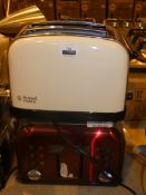 Lot to Contain 2 Assorted Russell Hobbs and Morphy Richards 2 and 4 Slice Toasters (Viewing Is