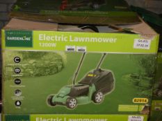 Boxed Gardenline 1200W Electric Lawnmower (Viewing Is Highly Recommended)