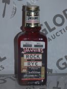 Lot to Contain 6 Brand New Bottles of Jacquines Rock and Rye Whiskey RRP £30 Each