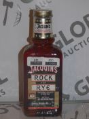 Lot to Contain 6 Brand New Bottles of Jacquines Rock and Rye Whiskey RRP £30 Each