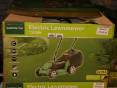 Boxed Gardenline 1200W Electric Lawnmower (Viewing Is Highly Recommended)