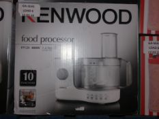 Boxed Kenwood FP120 400W Food Mixer RRP £40 (Viewing Is Highly Recommended)