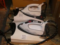 Lot to Contain 2 Bosch Sensixx Advanced Steam Generating Irons RRP £130 (Viewing Is Highly